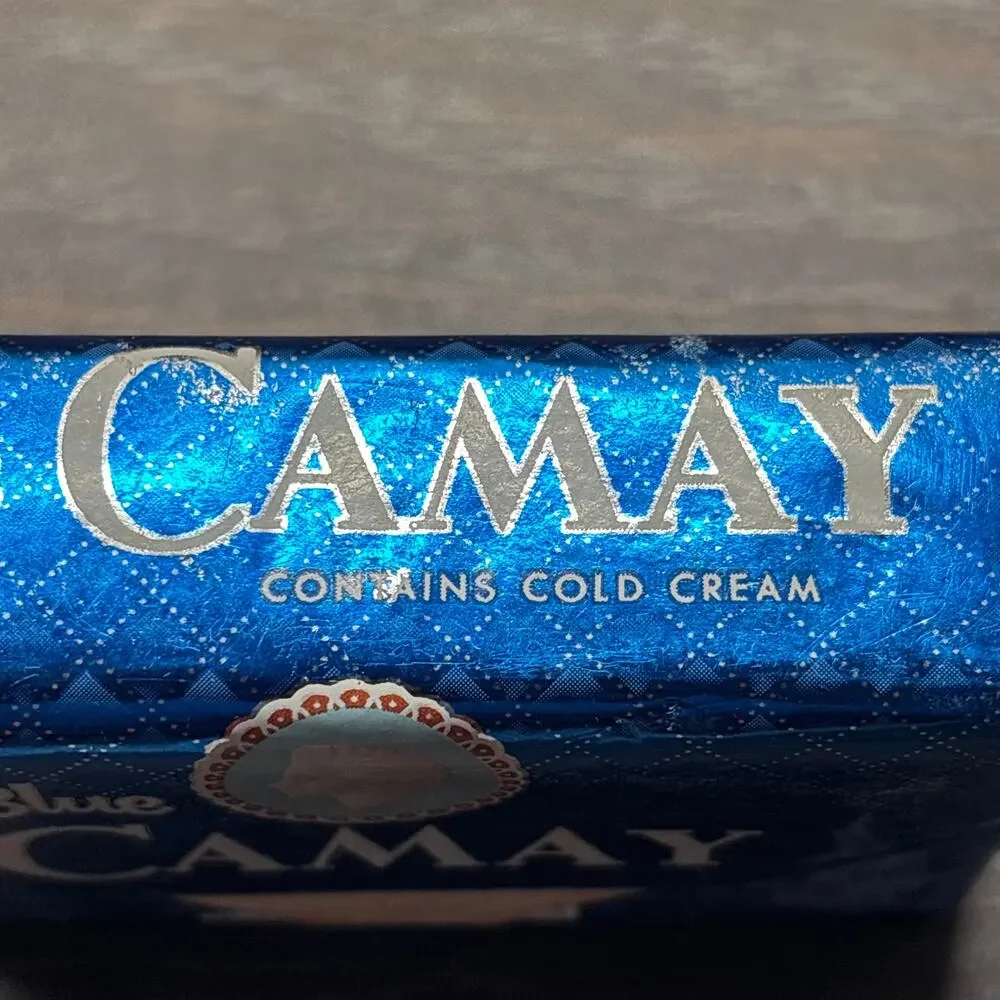 Vintage Camay Bar Soap Of Beautiful Women Blue USA Made Procter & Gamble
